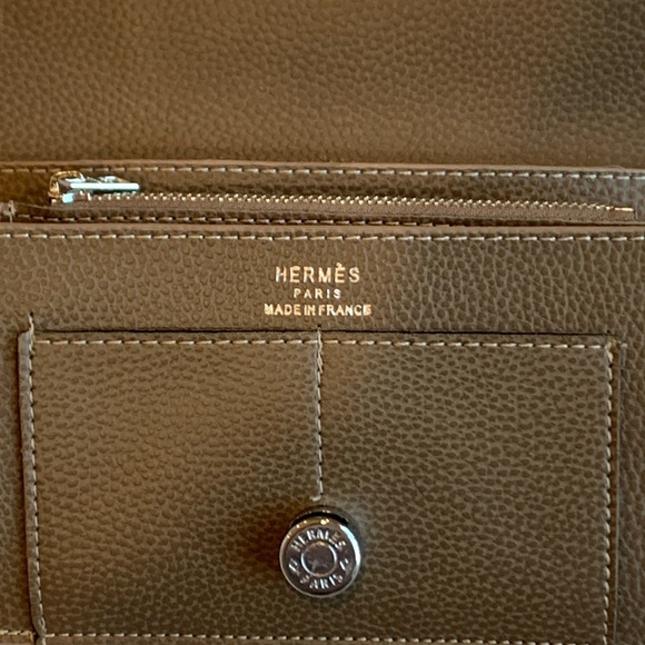 🆕 Luxury “HERMES” Style Dogon Compact wallet 🆕 - Picture 4 of 7